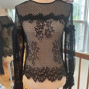 Maje lace top